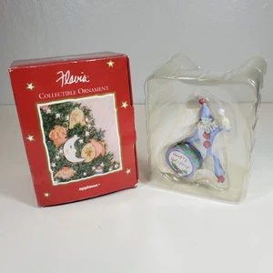 Flavia Weedn Christmas Clown Ornament & Box Romance Life 35510 Applause Holiday - Picture 1 of 5