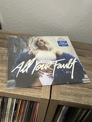 Bebe Rexha – All Your Fault Pt. 1 Vinyl Record EP 2017 Urban Outfitters - Image 1 of 3