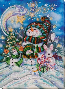Kit de bordado de cuentas de noche de Navidad - Juego de manualidades de cuen... - Imagen 1 de 16