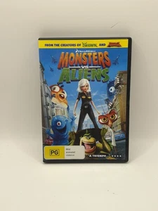 Monsters vs Aliens (DVD 2009) Region 4 Action, Animation, Comedy - Free Postage - Picture 1 of 4