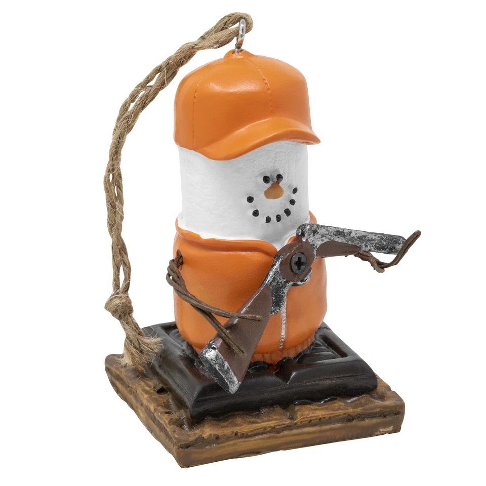 Ganz Resin Ornament for Christmas Tree, S'mores Snowman Hunter - Image 1 of 1