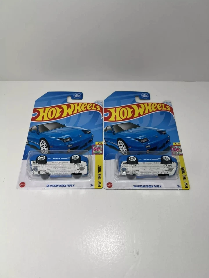 Hot Wheels '96 Nissan 180SX Type X 2024 M Case Lot Of 2 - Image 1 of 1