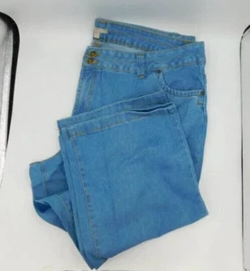 Woman Within Blue Jeans 22W Petite New - Picture 1 of 5