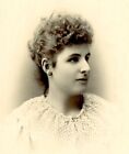 CDV Carte De Visite F Sharples Blackburn antique Victorian lady #26 photograph