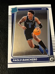 2022 Chronicles Draft Picks Donruss Optic Rated Rookies Paolo Banchero Rookie RC - Picture 1 of 2