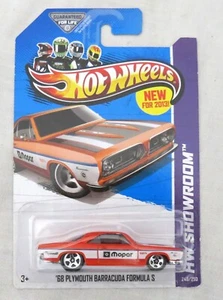 Hot Wheels HW Showroom '68 Plymouth Barracuda Formula S Mopar Rojo - Imagen 1 de 1