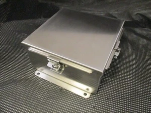 ADALET JN4XHSS-080804 STAINLESS STEEL JUNCTION ENCLOSURE 8" X 8" X 4" NEMA 4X