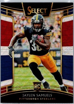 2018 Panini Select - Concourse Jaylen Samuels #9 Tri-Color Prizm /199 (RC) - Image 1 of 2