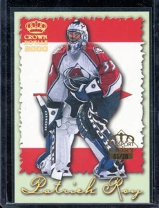 1999-00 Pacific Crown Royale International Glory Passport #7 Patrick Roy 03/20 - Picture 1 of 2
