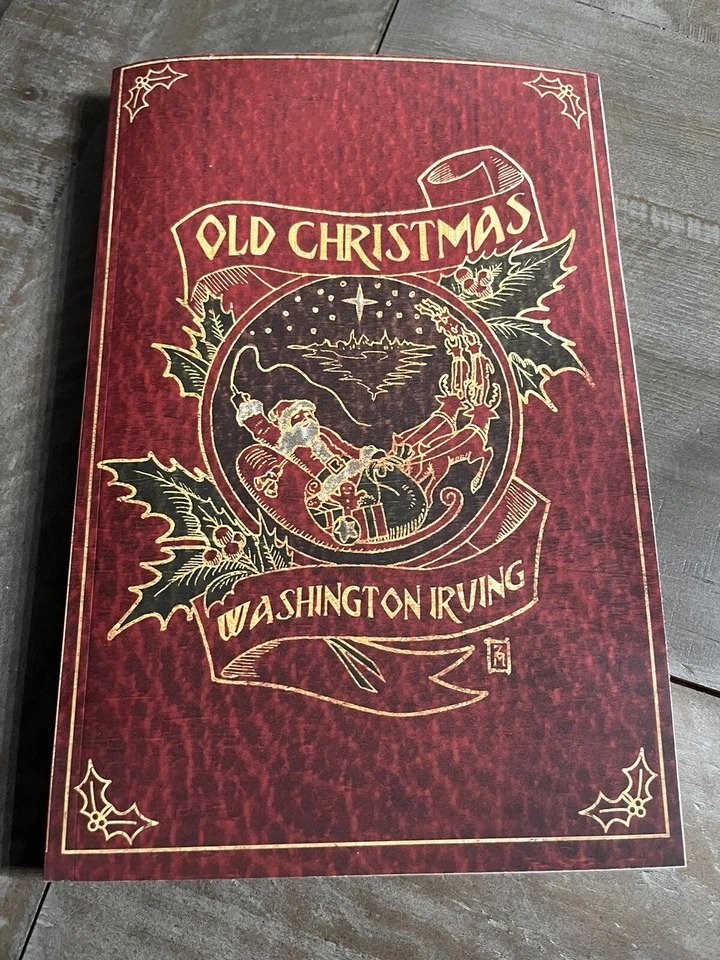 Old Christmas Washington Irving- Signed as seen on Fox Nation! New Unread Foto 1 de 4