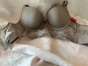XHILARATION-SIZE 38B GRAY LACE BRA FOR WOMAN - Picture 1 of 1