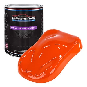 ProductionShop 1 Gallon Hugger Orange Performance Basecoat Auto Paint - Picture 1 of 1