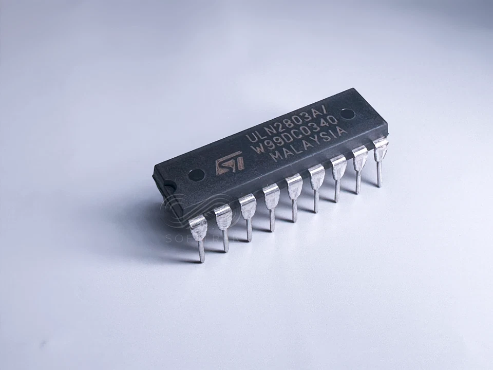 5 PIEZAS ULN2803A STMicroelectronics Darlington Transistor Array IC DIP-18 Foto 1 de 1
