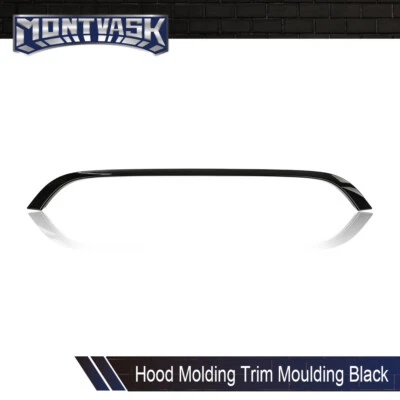Black Grille Hood Molding Trim Fit For 2007-2015 Mini Cooper R55 R56 R58 R59 - Image 1 of 4