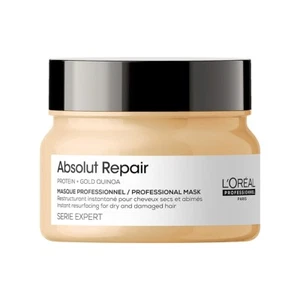 L’Oréal Professionnel Absolut Repair Hair Mask with Protein & Gold Quinoa 250gm - Picture 1 of 6