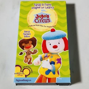 Jojo's Circus - VHS - Twist & Turn Imagine and Learn - Playhouse Disney - Picture 1 of 5