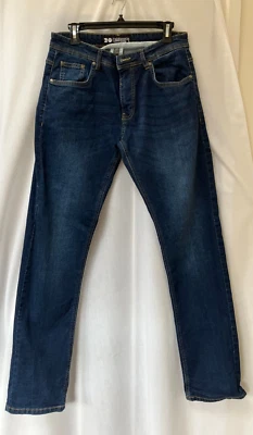 Pantalones de mezclilla CROSSHATCH Forward Thinking - Talla 32 largos (aprox 33"") - Azul (J19) Foto 1 de 4