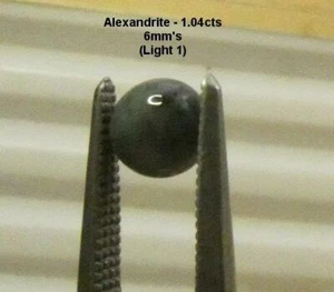ALEXANDRITA, 1,04 cts, BONITO CAMBIO DE COLOR, * NATURAL*, ENVÍO GRATUITO - Imagen 1 de 3