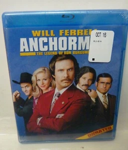 Anchorman: The Legend of Ron Burgundy (Blu-ray Disc, 2011, Unrated, Uncut ... - Picture 1 of 2