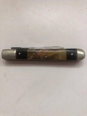 GRC Company Chicago Folding Pocket Knife Vintage Female Risqué Nude Graphic - Image 1 of 4