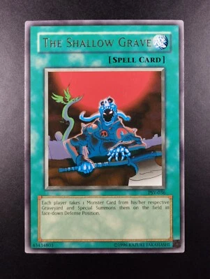 YUGIOH 2002 | THE SHALLOW GRAVE | PSV-036 | NA PRINT | RARE | NEAR MINT - Bild 1 von 4