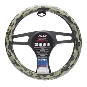 Lenkradbezug Camouflage Universal, Kunstleder Durchmesser 37-39 cm - Bild 1 von 3