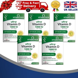 Vitabiotics Ultra Vitamina D 1000IU 96 Comprimidos - Pack de 5 - Imagen 1 de 4