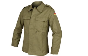 Genuine German Bundeswehr BW Original Field Light Jacket Moleskin OD - Imagen 1 de 7