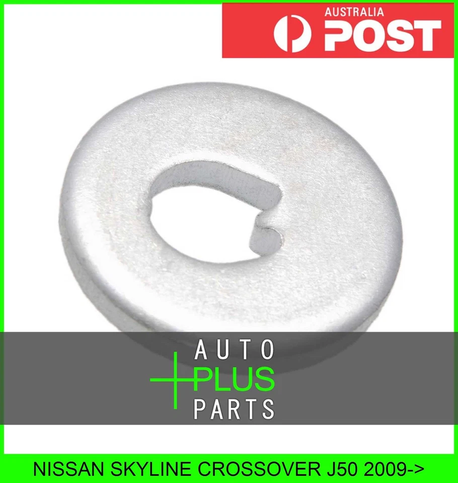 Fits NISSAN SKYLINE CROSSOVER J50 Eccentric Flat Washer Camber Adjust Plate - Image 1 of 1