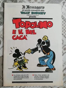 Topolino e il Bel Gagà Il Messaggero 29 Settembre 1989 Walt Disney - Bild 1 von 1