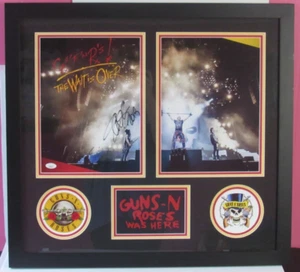 Slash Hand Signed Autographed Custom Framed Display 26 x 22 JSA COA Guns N Roses - Picture 1 of 3