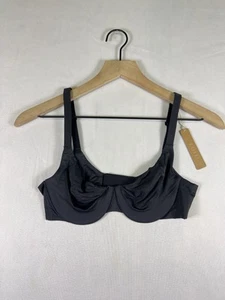 Sujetador de cobertura completa SKIMS Kim K. Smoothing Intimates Onyx 34A (BA-PLG-2610) NUEVO CON ETIQUETAS - Imagen 1 de 7