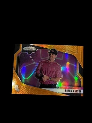 2023 Prizm Bubba Watson Orange Prizm /75 RangeGoats GC LIV Golf SP Rare - Image 1 of 4
