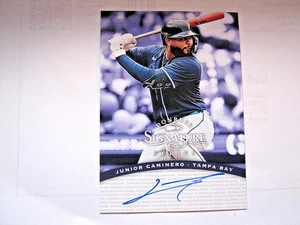 Junior Caminero 2025 Donruss 1997 Signature Series Autographed Card - Picture 1 of 2