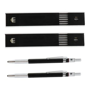 Lot de 2 crayons marqueurs stylo bureau menuisier art mécanique - Photo 1/12