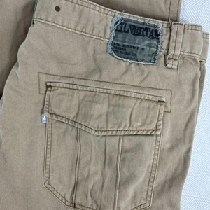 Vintage Levi's Silvertab Cargo Pants Men's 40x30 Khaki 47th Tactical Trooper Y2K - Picture 1 of 15