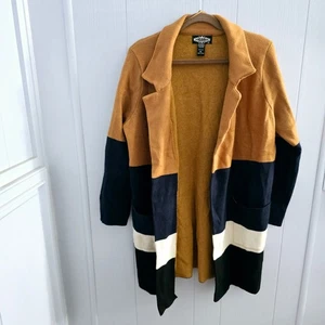 Oliver O Colorblock Cardigan XL – Workwear, Minimalist, Classic, Streetwear - Picture 1 of 5