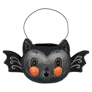 Bethany Lowe Halloween Batty Barnum Bucket JP4027 By Johanna Parker Large - Picture 1 of 3