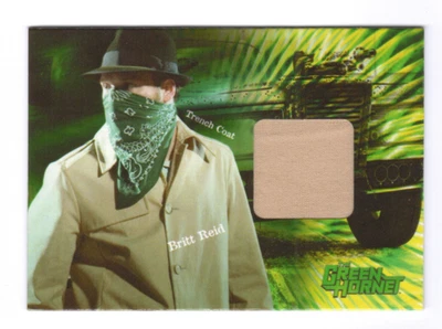 The Green Hornet Rittenhouse 2011 Costume Material Relic Seth Rogan #345/500 - Image 1 of 4