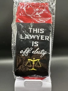 Anwaltssocken rot/schwarz - Bild 1 von 2