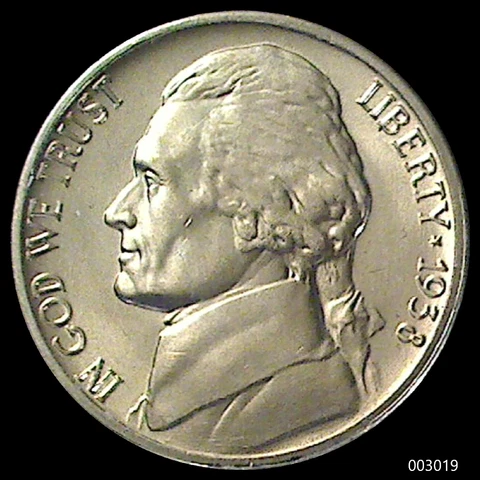 1938-D Jefferson Nickel (Brilliant & Uncirculated) Cover