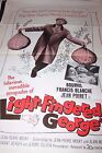 Light Fingered George (Vf) Orig Movie Poster 1965 One Sheet 1Sh Bourvil Comedy