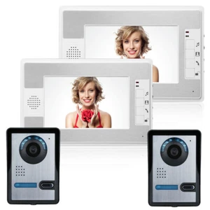 Kit de intercomunicación timbre de timbre de video de 7"" cámara + monitor visión nocturna HD 1000TVL - Imagen 1 de 15