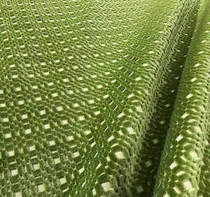 LEE JOFA / AERIN LAUDER PEASHOOT "SHORIDGE" ITALIANO CORTE GEOMÉTRICO TELA TERCIOPELO - Imagen 1 de 4