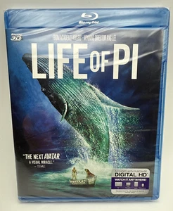 Life of Pi (Blu-ray, 2012) *NEW* SEALED - Foto 1 di 8