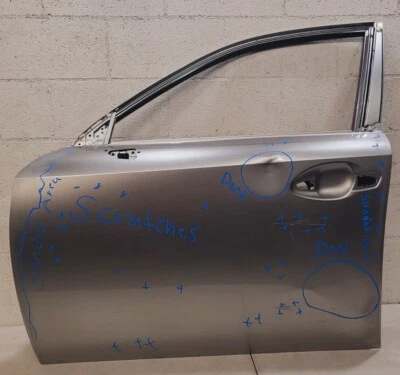 Lexus IS250 IS300 2014 2015 2016 2017 lado del conductor delantero izquierdo carcasa de puerta izquierda OEM Foto 1 de 4