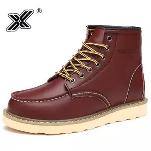 New Winter Warm Men's Red Wing Irish Setter High Top Ankle Boots Flat New Shoes - Picture 1 of 20
