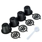 Coffee Capsule Cups W/ Spoons Set For Q4X8 Machine Replacement Parts