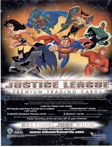 Justice League - Sell Sheet [8 1/2" x 11"] - Picture 1 of 1