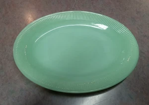Vintage FIRE KING 12"" Jadeitgrün Restaurant Ware Oval Teller Ofen - Bild 1 von 5